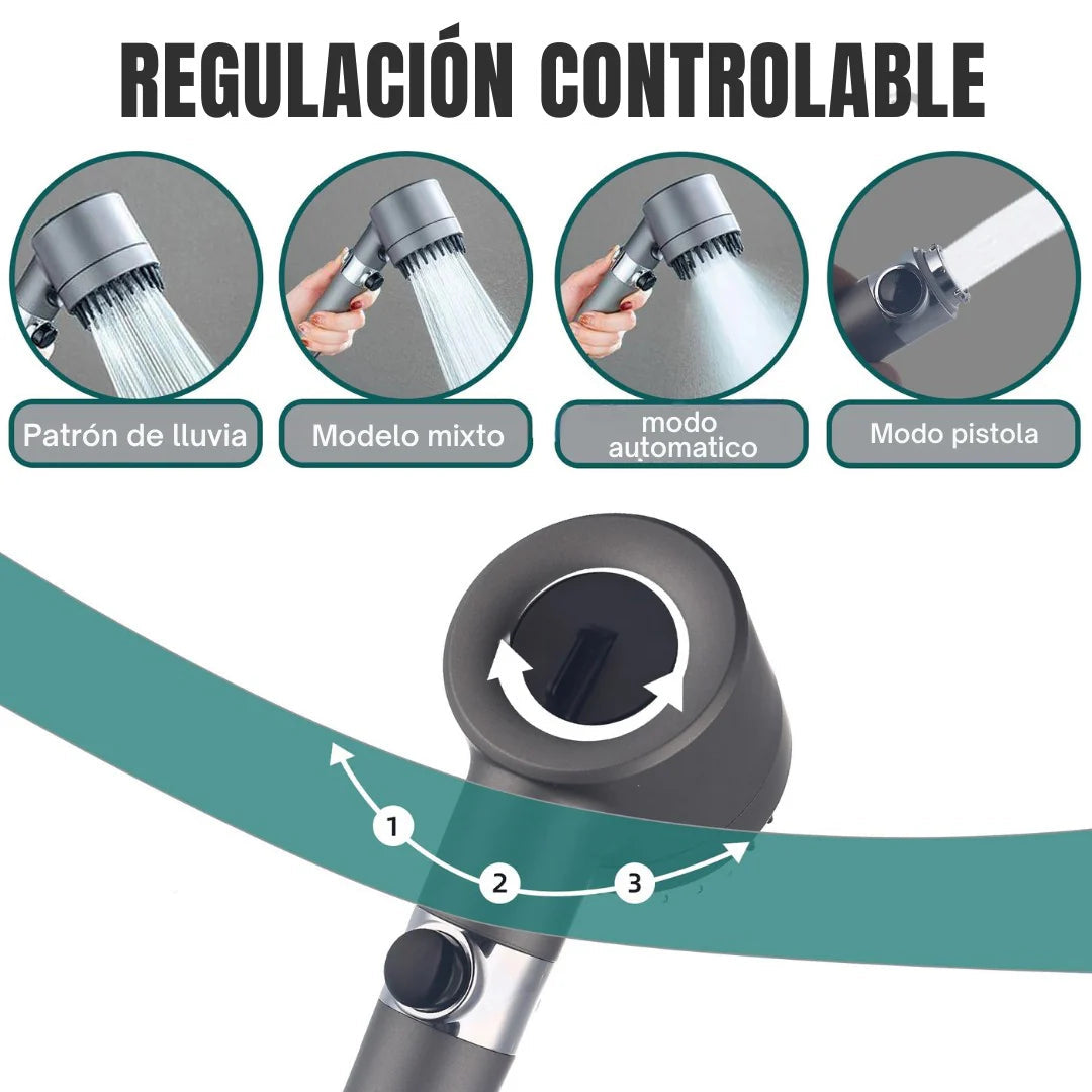 Alcachofa de ducha de alta presión